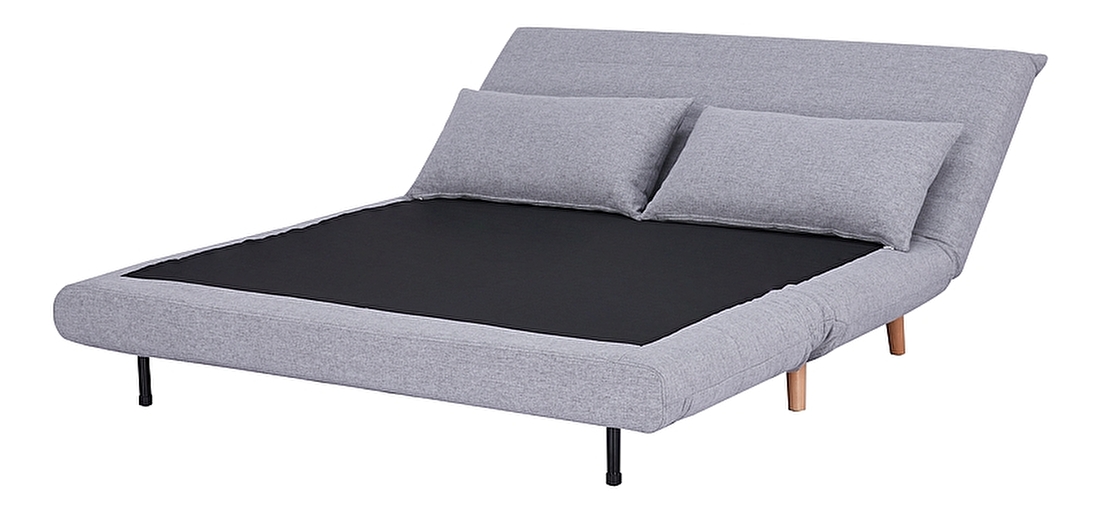 Sedačka futon Susan (šedá)