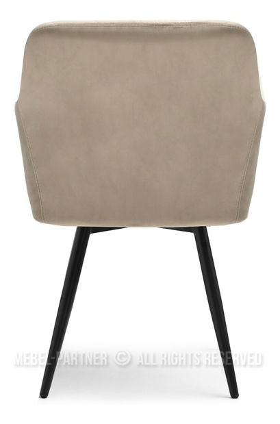 Židle Logie (béžová + černá)