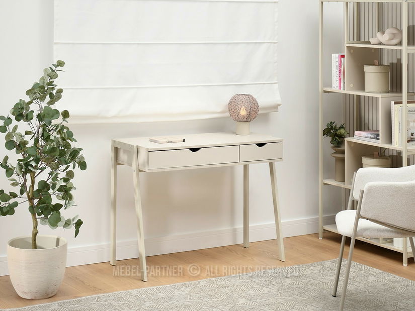 PC stolek Ludra (krémová)