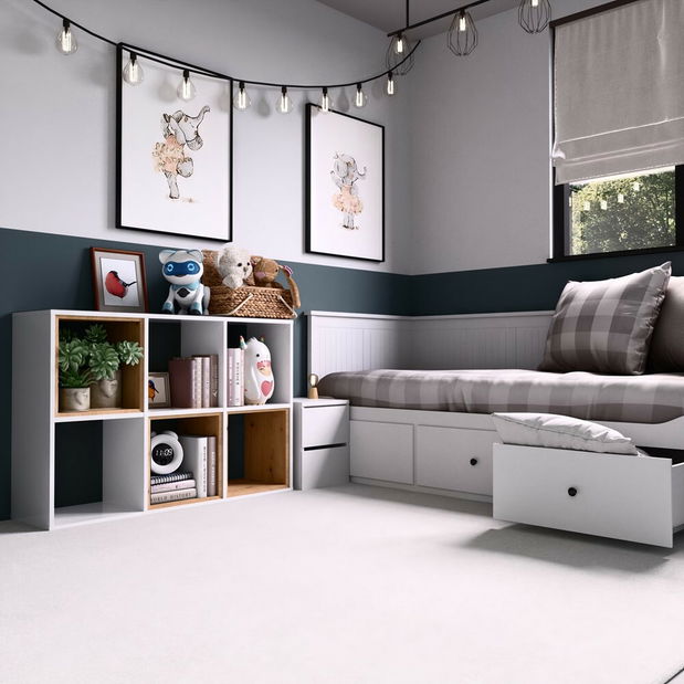 Regál Metros 3 (bílá)