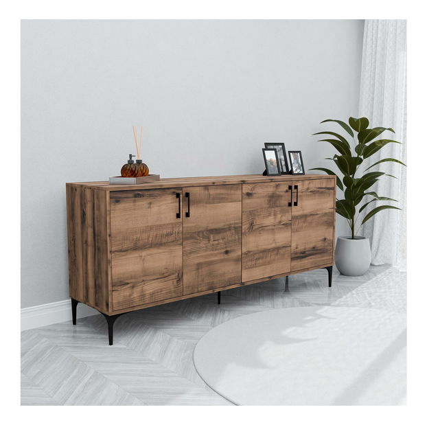 Skříňka Nolavu (ořech + antracit)