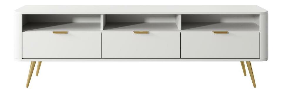 TV skříňka/stolek Ovenia O1 (bílá)