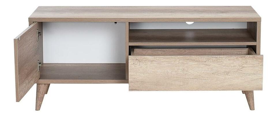 TV skříňka Thea 3 (ořech světlý)