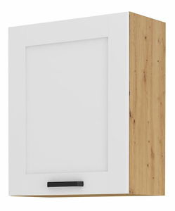 Horní kuchyňská skříňka Lucid 60 G 72 1F (dub artisan + bílá)
