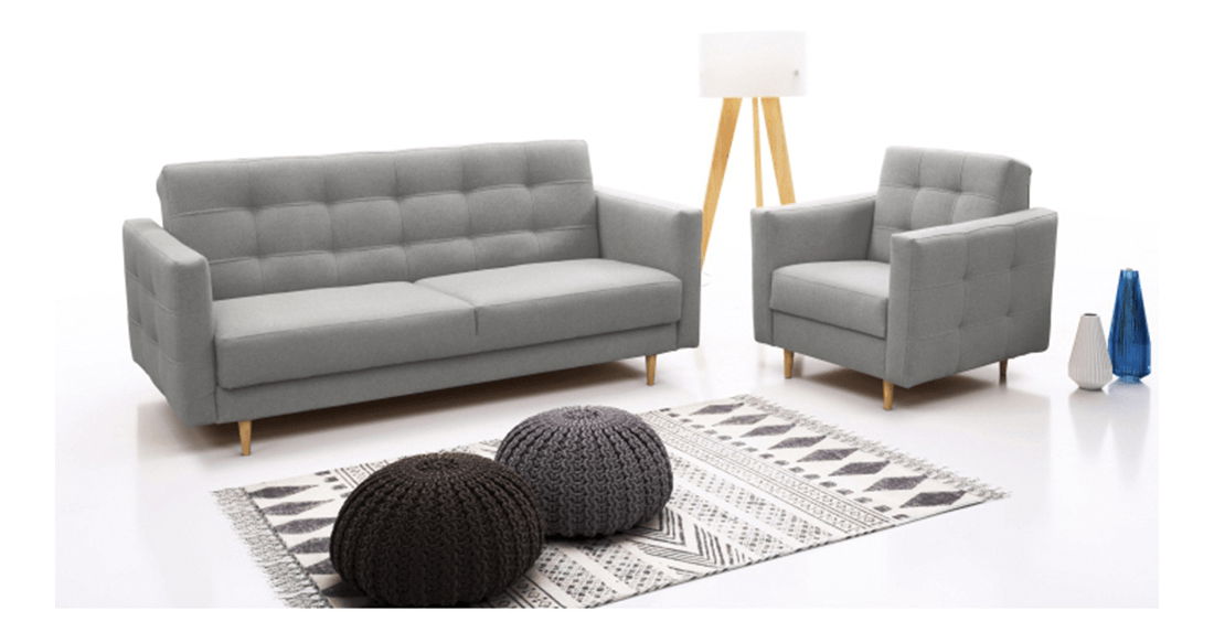 Sedací souprava Armendia (šedá)