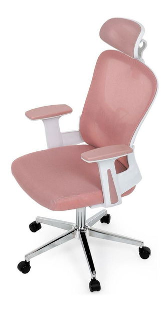 Kancelářské křeslo Kralmen (růžová)