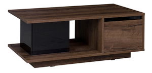 Konferenční stolek Vordeko VD5 (dub monastery + černý lesk)