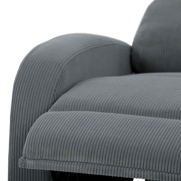 Polohovací křeslo Timbales (šedá)