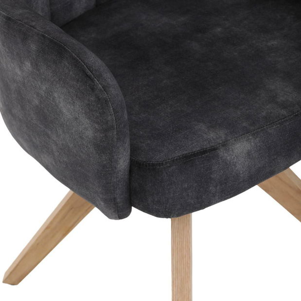 Jídelní židle Hegel (černá)