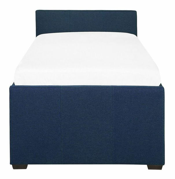 Rozkládací postel 80 cm MERMAID (s roštem) (modrá)