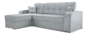 Rohová sedací souprava Ottawa (světle šedá) (L)