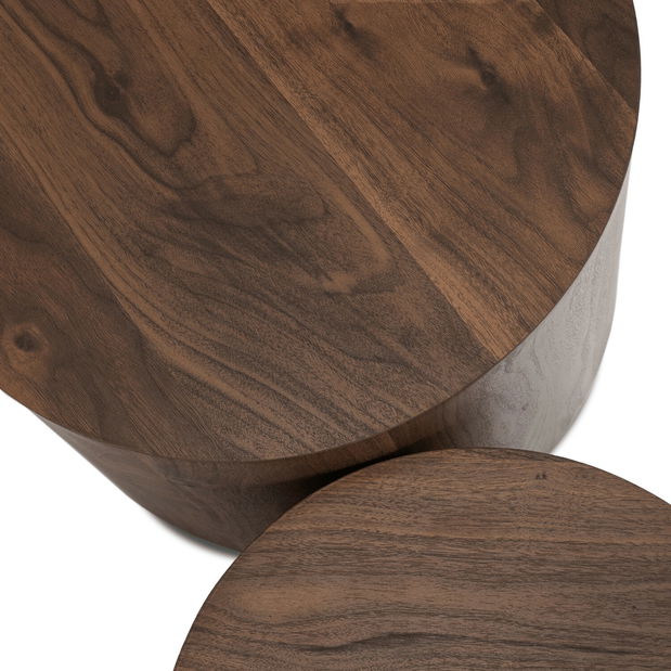 Set 2 ks konferenčních stolků Liloo (ořech)