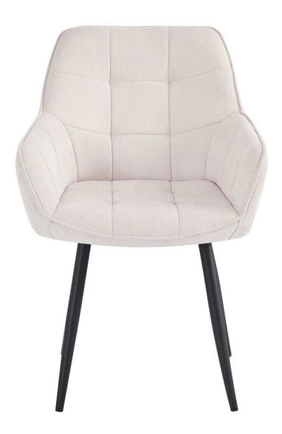 Designové křeslo Morkenus (béžová + černá)