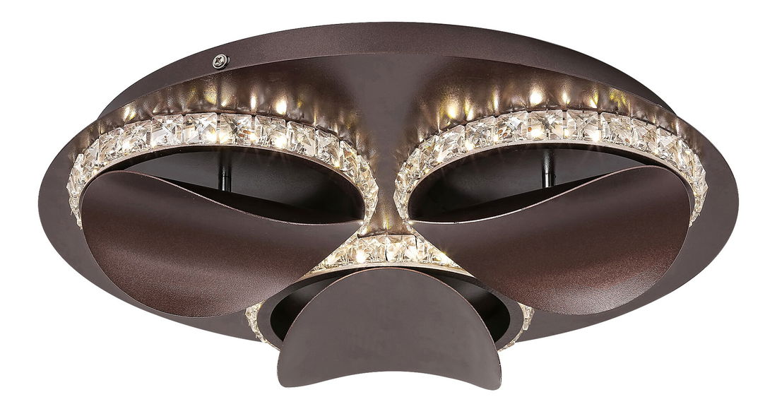 Stropní svítidlo Capri (metalická hnědá)