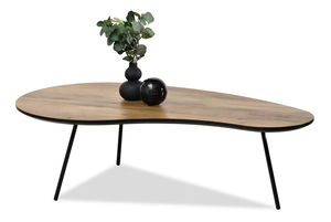 Konferenční stolek Sirius (ořech + černá)