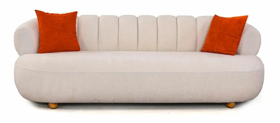 Pohovka trojsedačka Kraty (šedá)