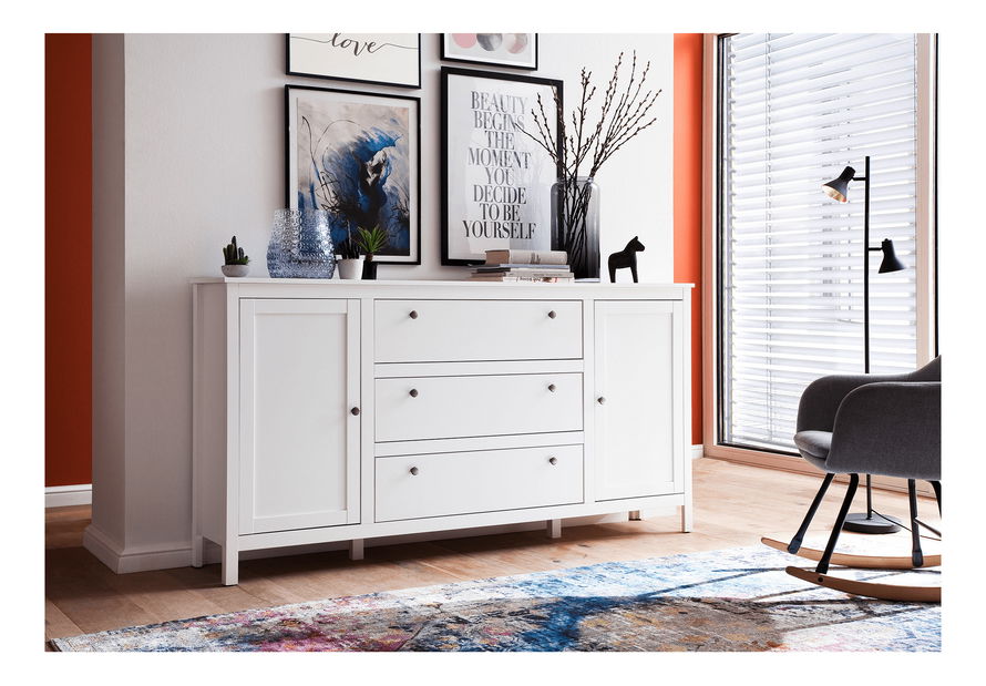 Komoda Otis 2d3s (bílá)