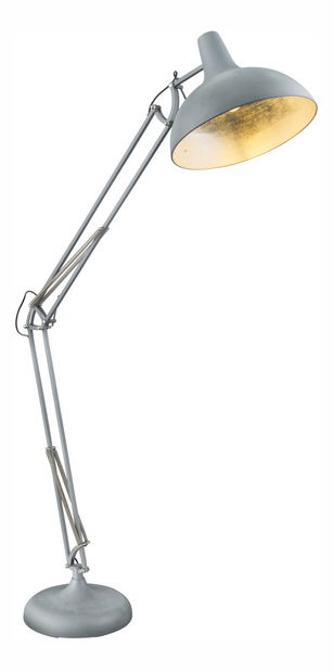 Stojanové svítidlo Conny 58321 (klasické) (šedá + stříbrná)