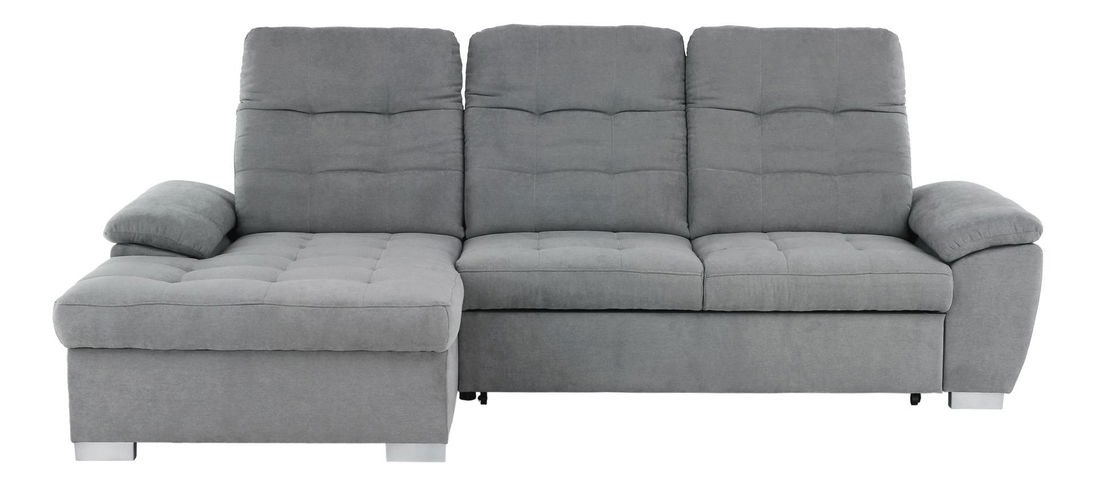 Rohová sedačka Evangelon (šedá) (L)