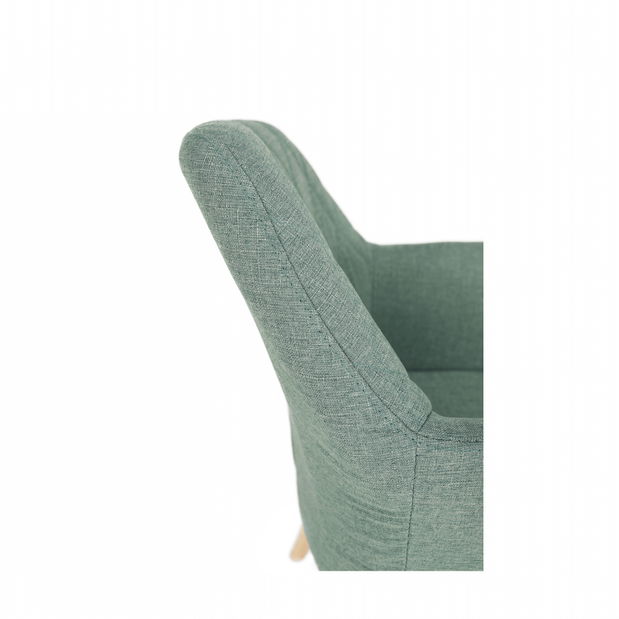 Křeslo Elkino (mentolová)