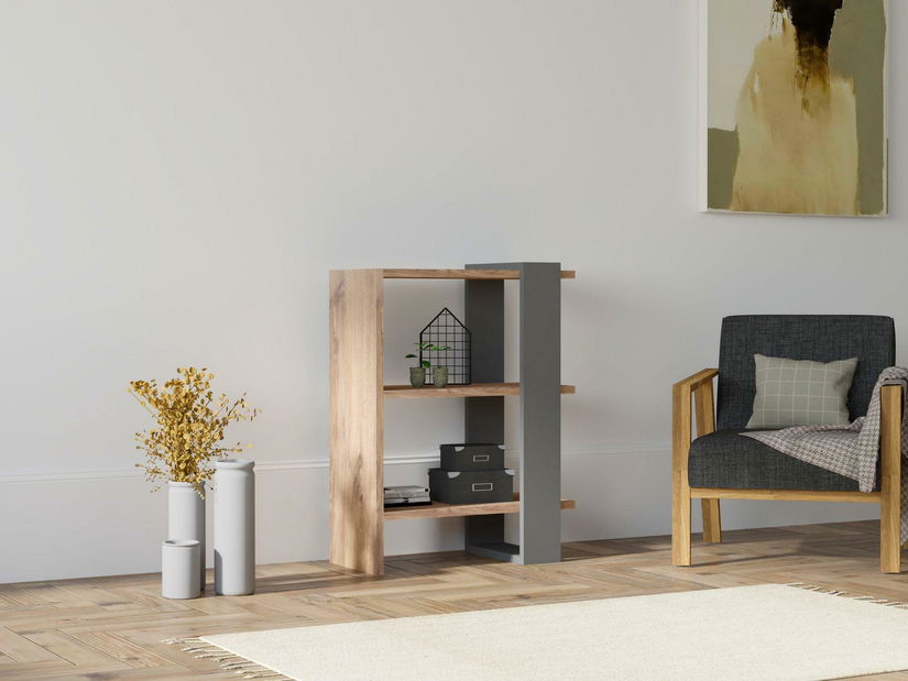 Regál Falck (dub + antracit)