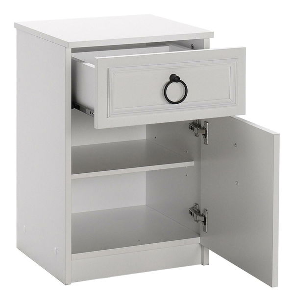 Noční stolek Mekali 2 (bílá)