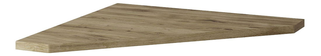 Rohová deska k PC stolku DORIS (dub navarra)