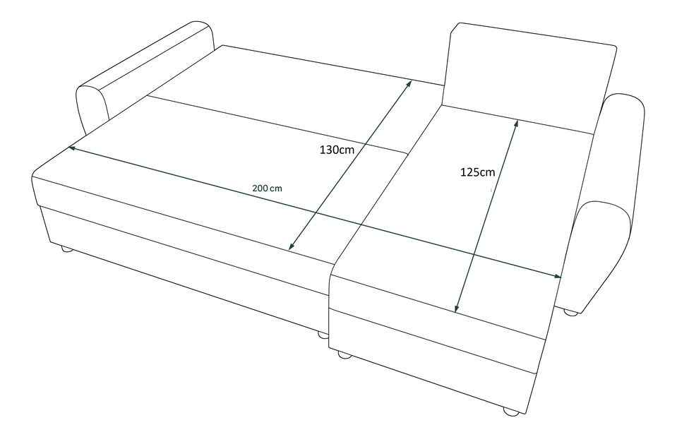 Rohová sedací souprava Fleur L (krémová + šedá) (P)