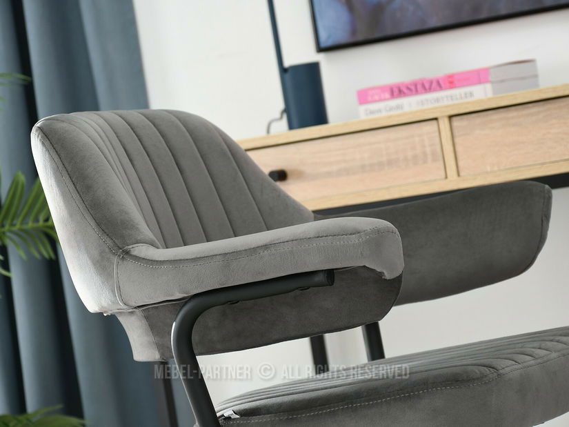 Židle Merylyn (šedá + černá)