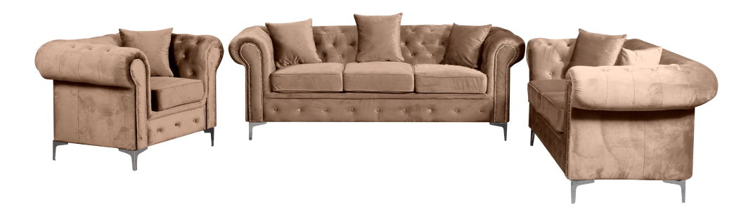 Luxusní rozkládací 2-sed Rikaro (velvet 28) 