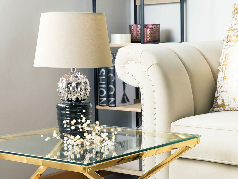 Stolní lampa Vilnius (černá)