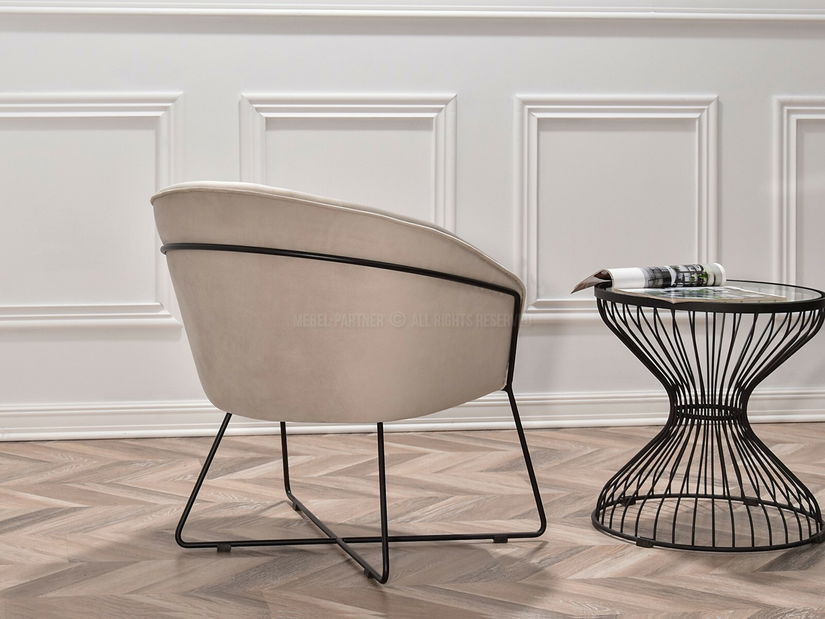 Relaxační křeslo Lagooza (černá)