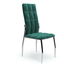 Jídelní židle Bellesa (tmavě zelená)