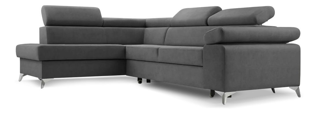 Rohová sedací souprava Madeira (grafit) (L)