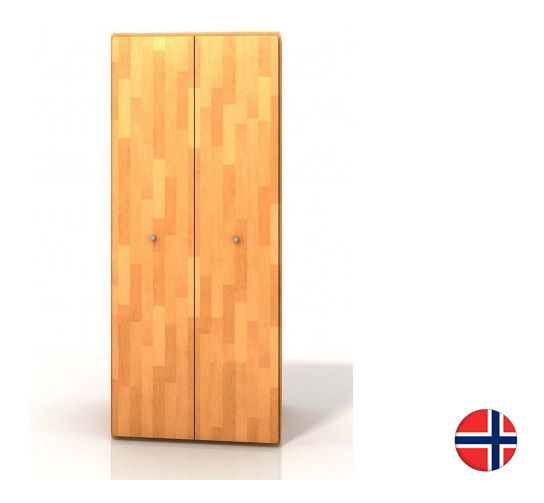 Šatní skříň Naturlig Invik 2D (buk)