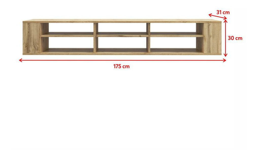 TV skříňka/stolek Walker 175 (černá)