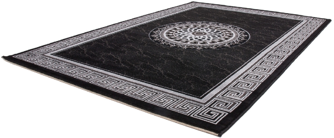 Kusový koberec Aura 776 Black 80-150 cm *bazar