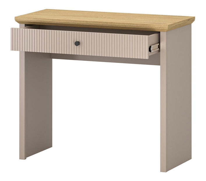 Toaletní stolek Indices (taupe + dub kamenný)