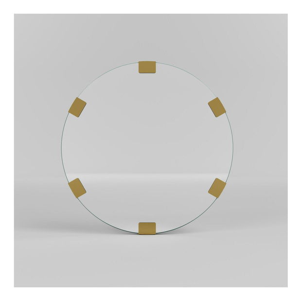 Koupelnová skříňka Talabe 3 (zlatá)