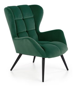 Relaxační křeslo Tawanna (tmavozelená)