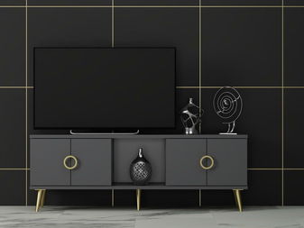 TV stolek/skříňka Tesobu (antracit)