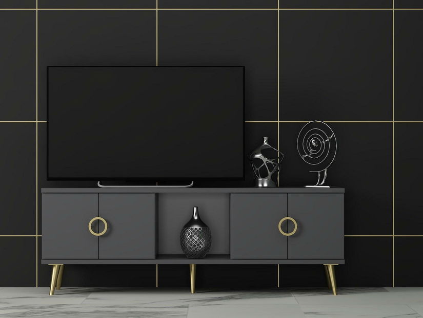 TV stolek/skříňka Tesobu (antracit)