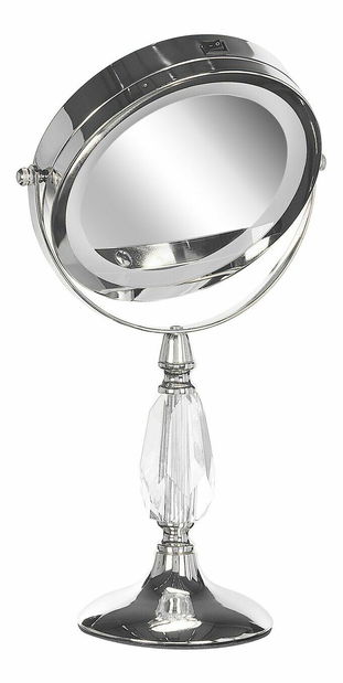 Makeup zrcadlo ø 18 cm Maurie (stříbrná)