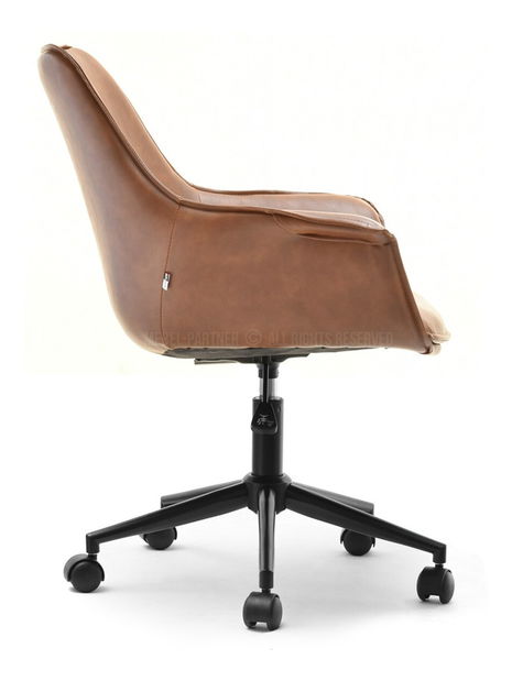 Židle Omaro (hnědá + černá)