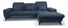 Rohová sedací souprava Altham (tmavě modrá) (P)