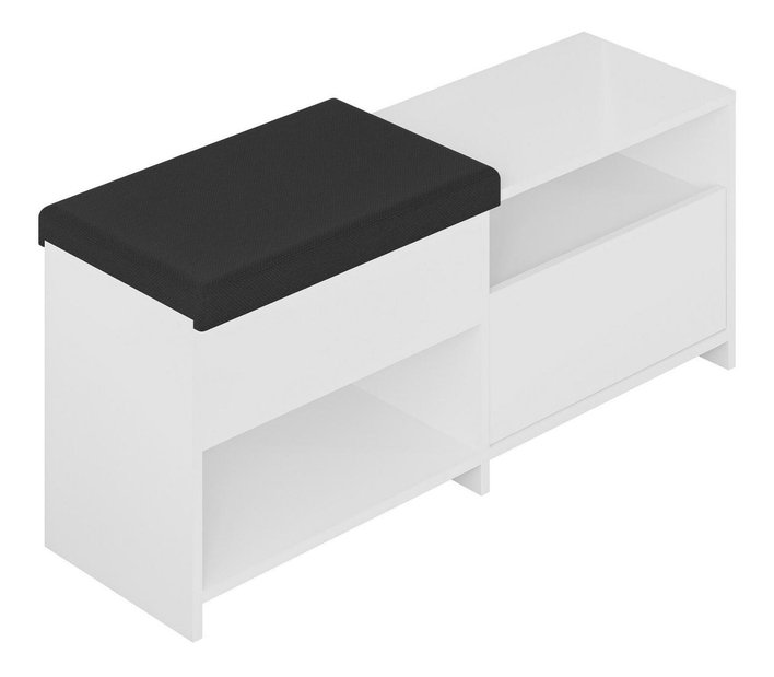 Botník (skříňka na boty) Butoti 7 (bílá)