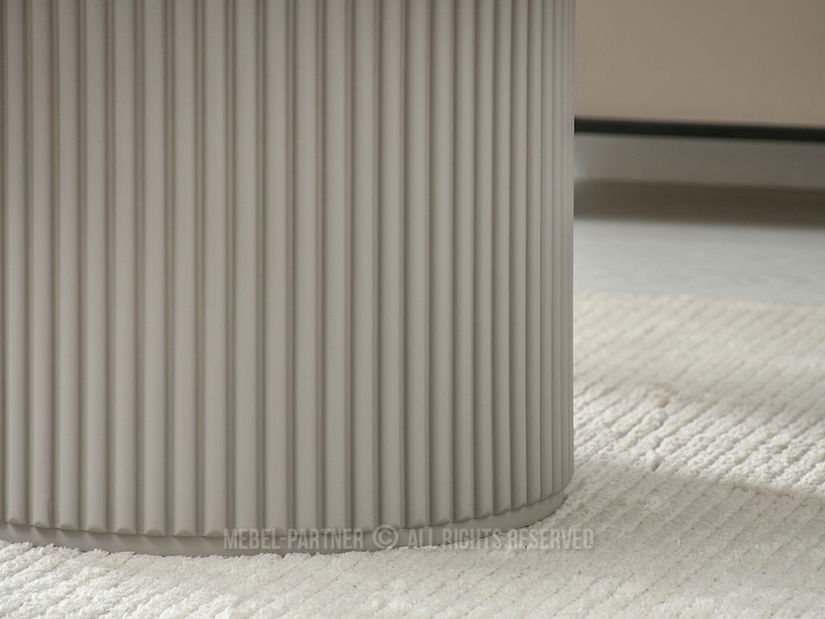 Konferenční stolek Dolfy (šedý mramor + šedá)