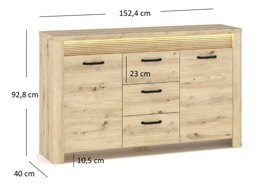 Komoda Mindi (dub artisan)