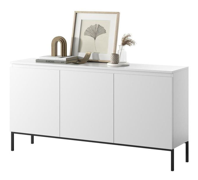 Skříňka Bennasi B3 (bílá + černá)