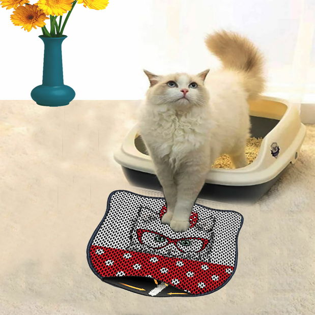 Podložka pod kočičí záchod Kadal 4 (vícebarevné)